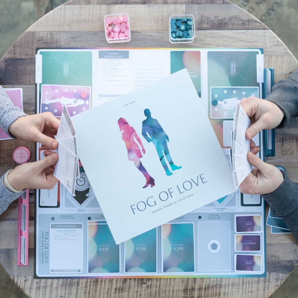 Fog Of Love Couples Board Game - Multicolor